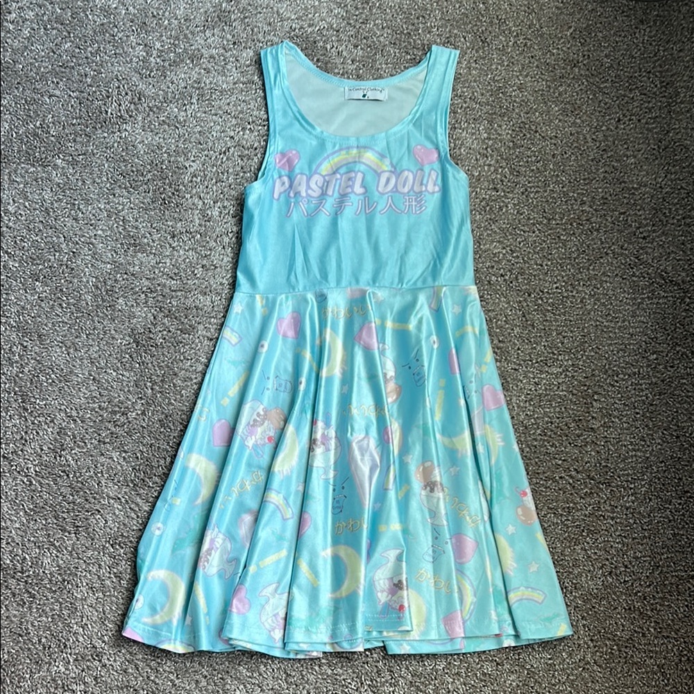 Y2K Kawaii K-Pop pastel Dress